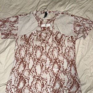 Adidas Snake Print Dress